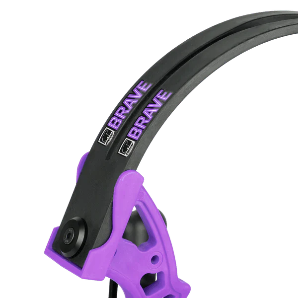 Bear Archery Brave RH Youth Bow - Purple