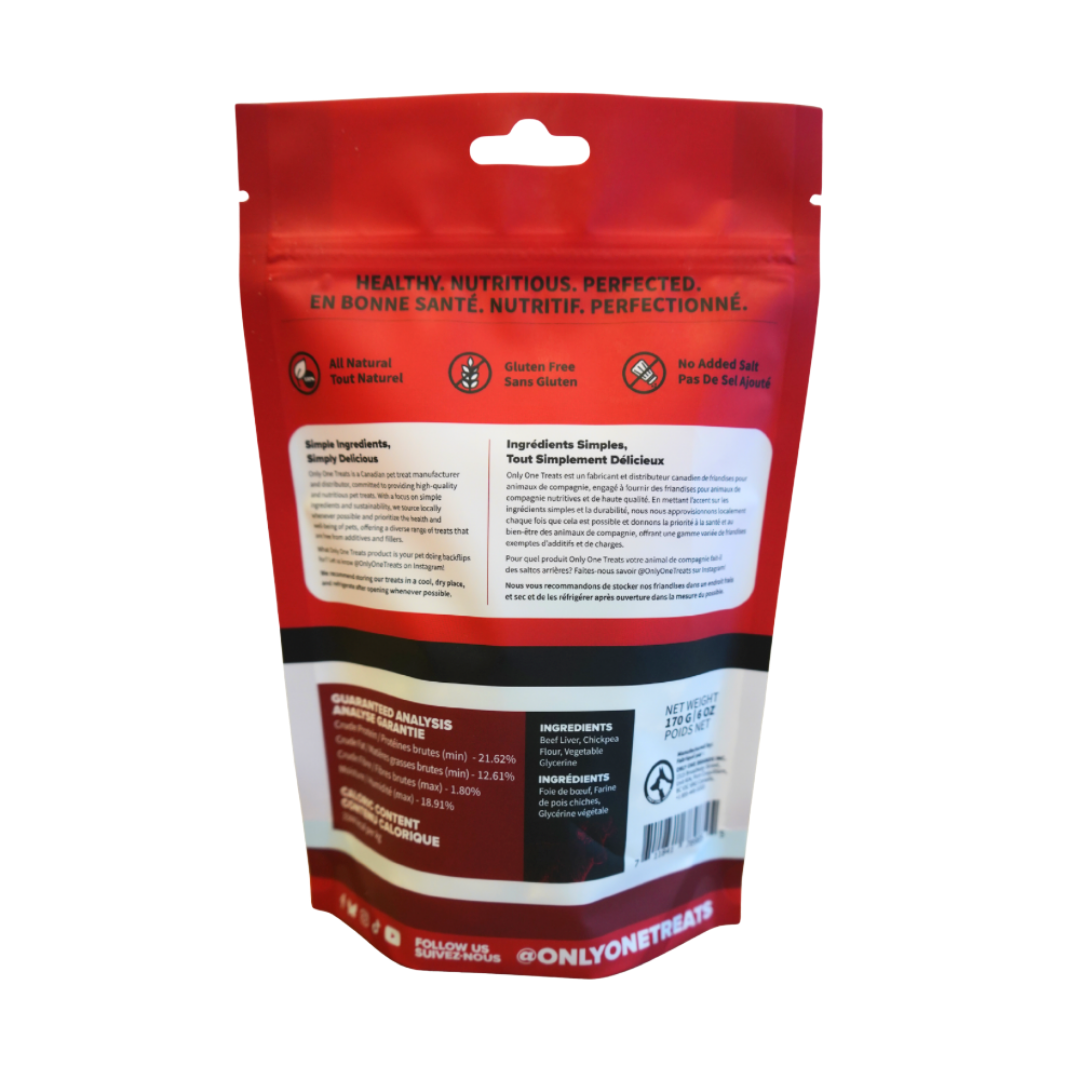 Canadian Beef Liver Training Treats 170g
