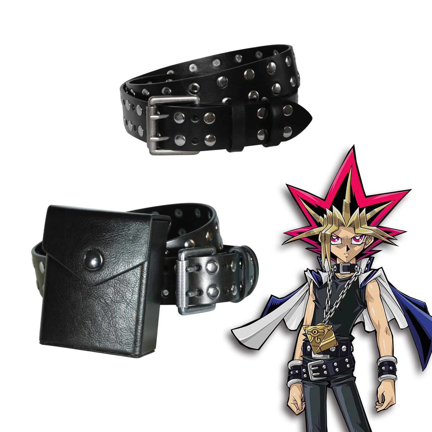 2 Random Mach 3 Deck Box + 3 Random Playmat + 1 Yugi's Deck Box Replica+Yugi Replica belt