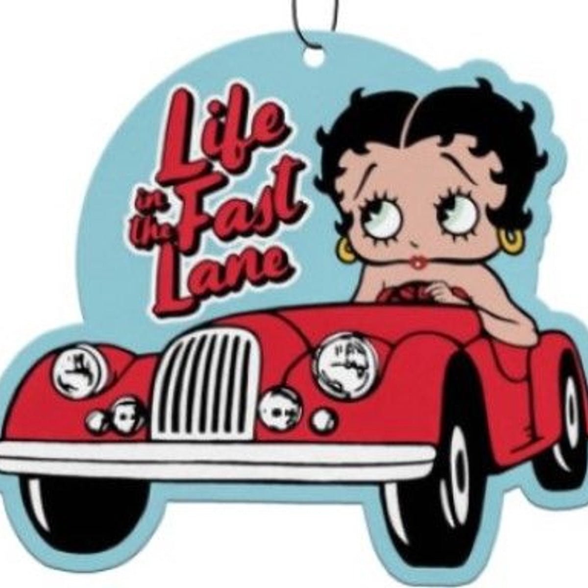 Betty Boop - "Life In The Fast Lane" Air Freshener 3 pack