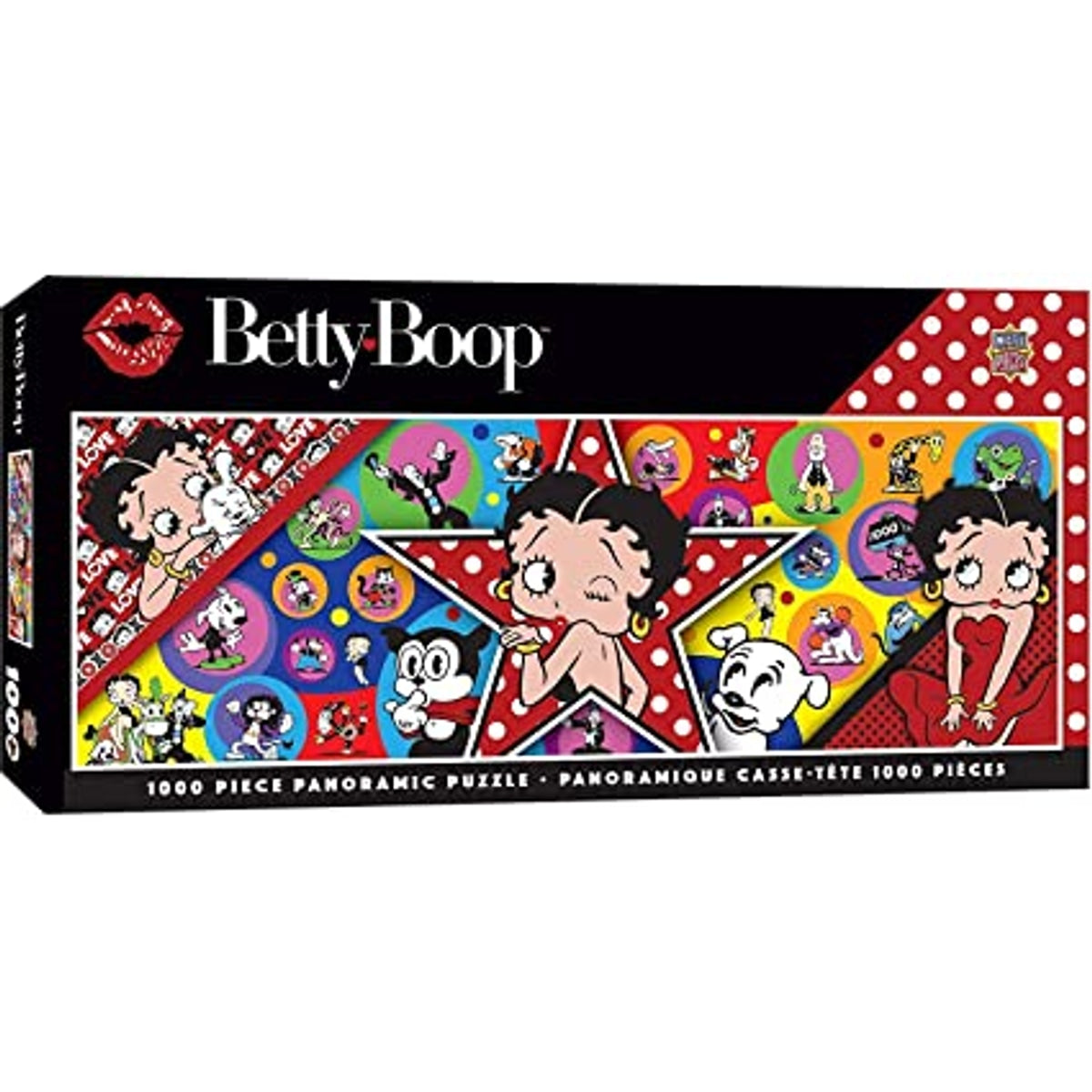 Betty Boop Panoramic 1000pc Puzzle
