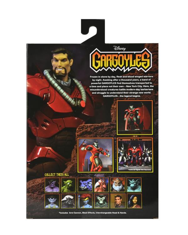 Neca - Disney's Gargoyles Ultimate - Armored David Xanatos