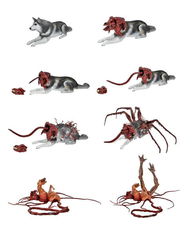 The Thing Ultimate Dog Creature Set