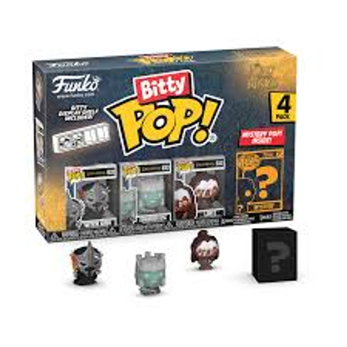 Bitty POP! Lord of the Rings Witch King, Dunharrow King, Lurtz