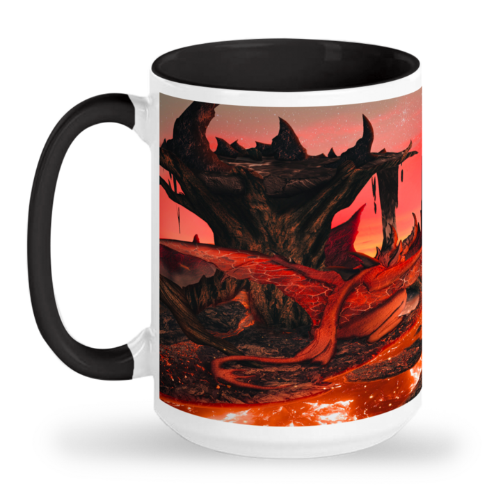 Red Demon / Devil - 15 oz Ceramic Mug