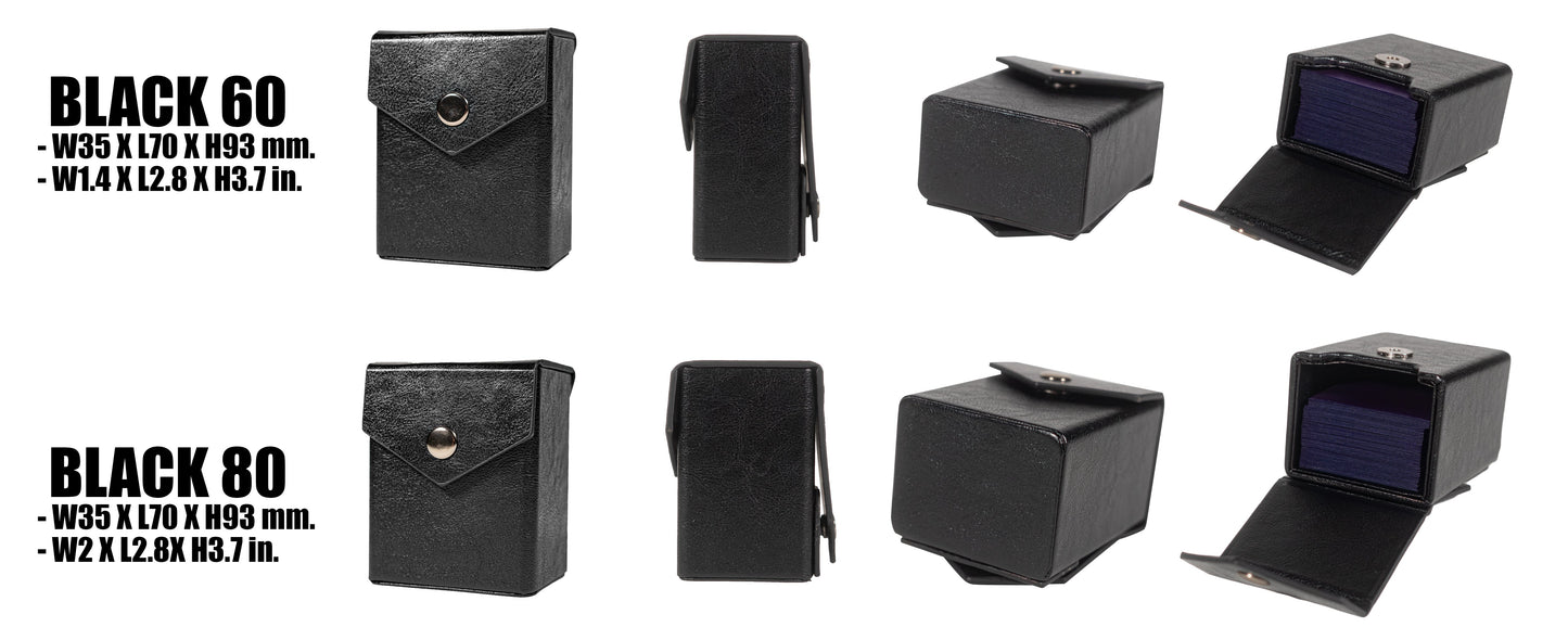 Yugi's Deck Box Replica + Belt Loop - Hard Shell - Faux Leather