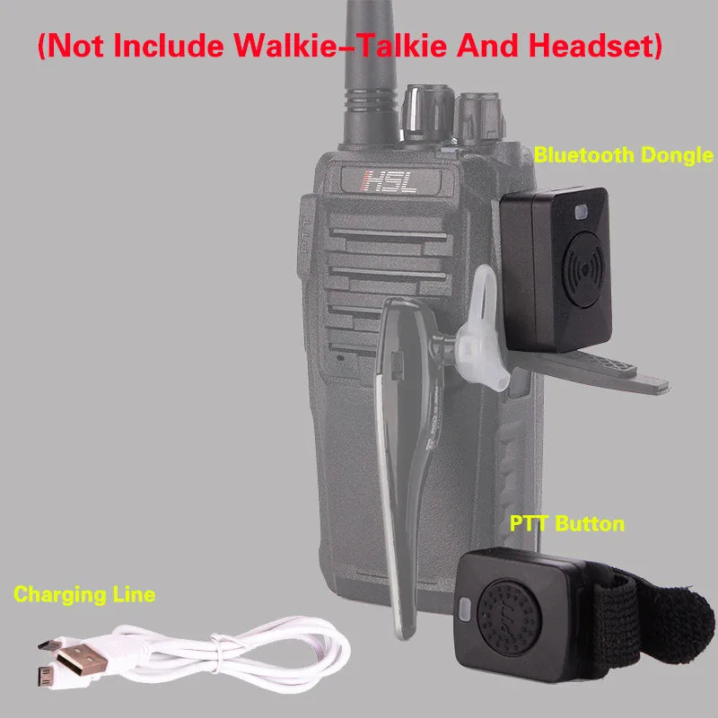 Radio Bluetooth Push-to-Talk Adapter