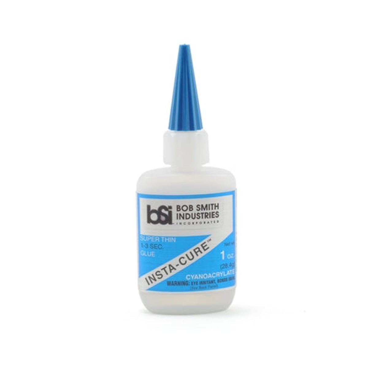 Bob Smith Industries BSI-102 Insta-Cure Super Thin Cyanoacrylate CA Glue 1 oz. (28.4 g) NIB