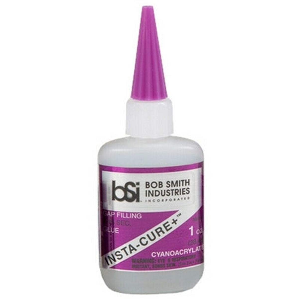 Bob Smith Industries BSI-107 Insta-Cure+ Gap Filling Cyanoacrylate CA Glue 1 oz. (28.4 g)