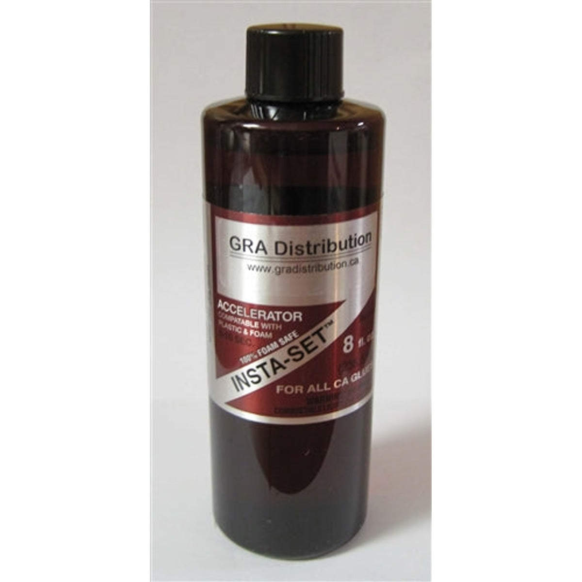 Bob Smith Industries BSI-152 Insta-Set Cyanoacrylate CA Glue Accelerator 8 Fl. oz (236.8 ml) Refill Bottle NIB