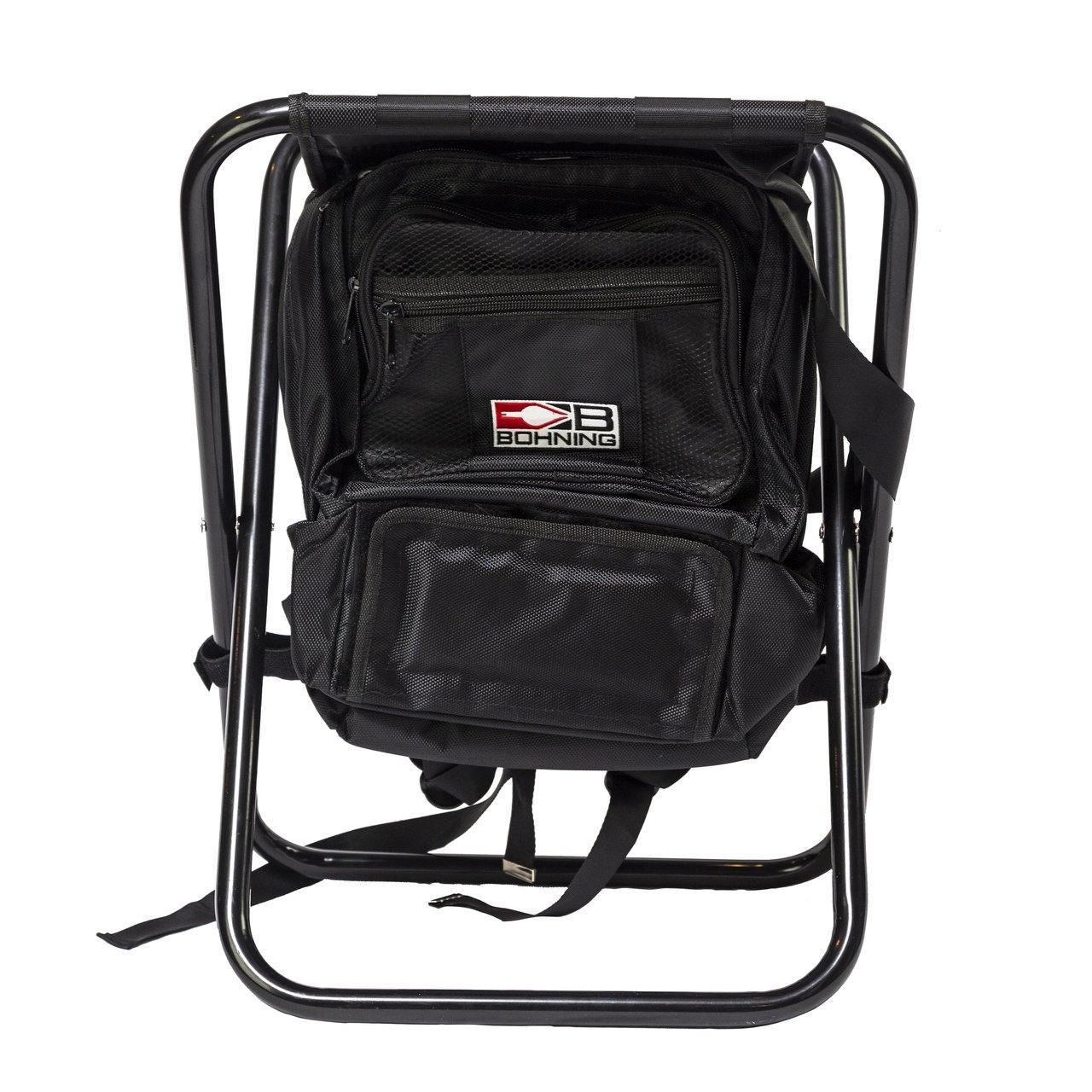Bohning Archery Shooter Stool With Arrow Tubes/Umbrella Holder