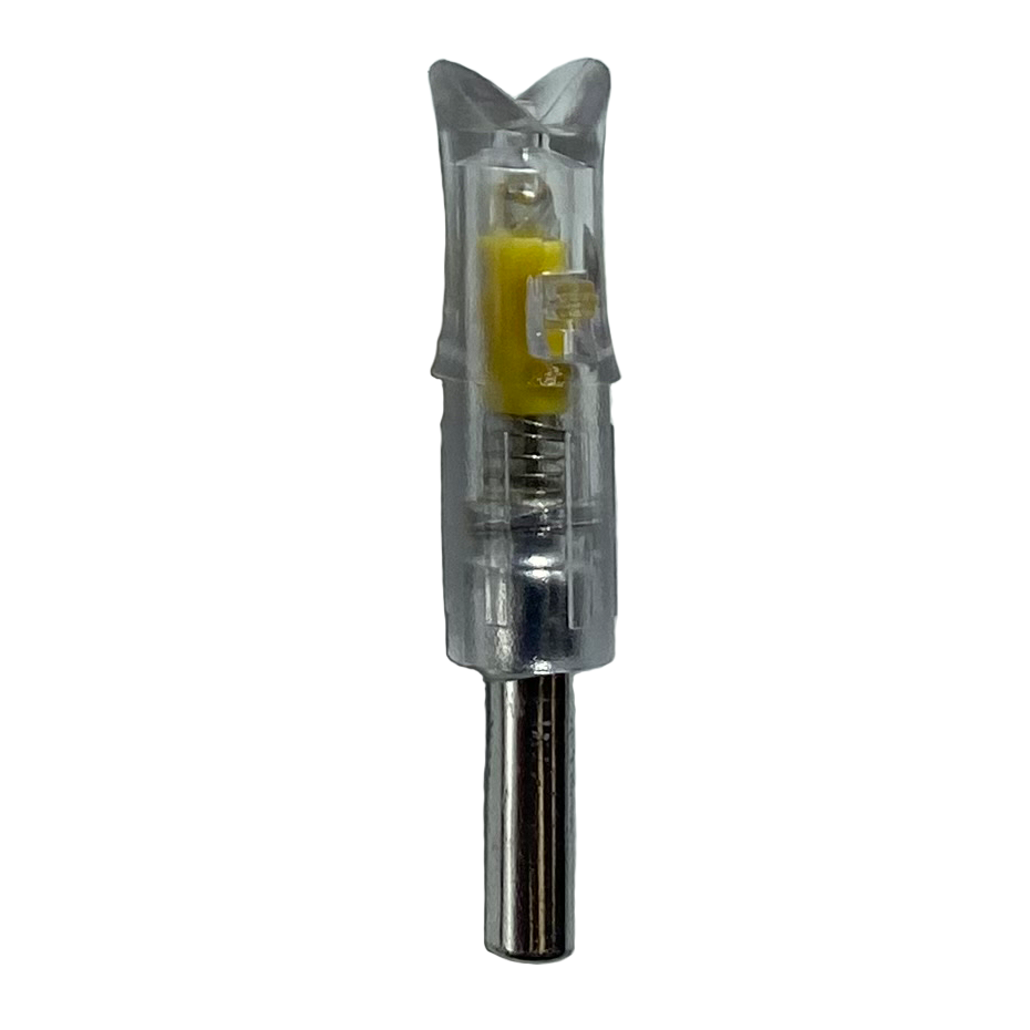 Carnage Lighted Bolt Nocks 0.300 25gr Yellow
