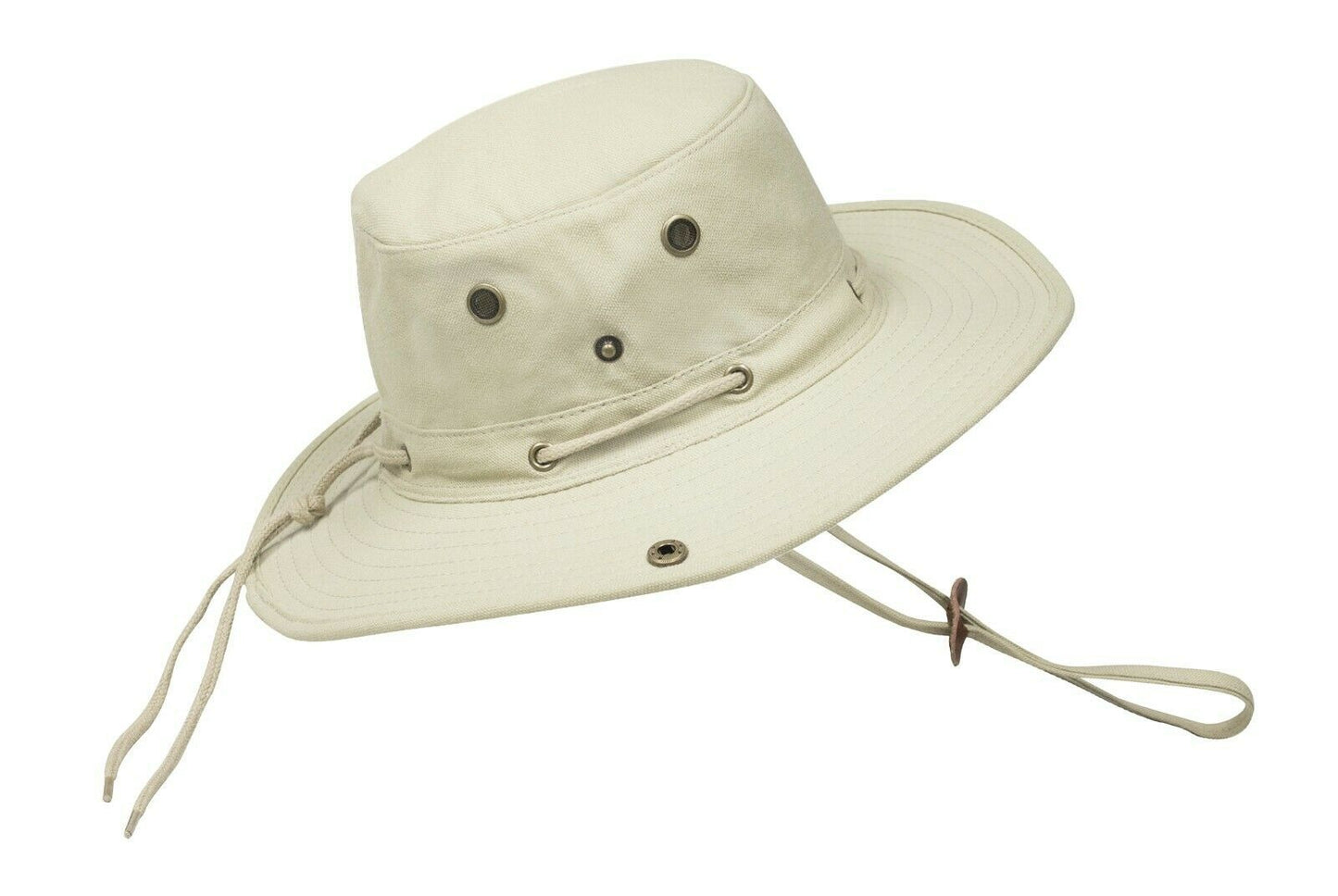 Misty Mountain Canvas Bosun Sun Hats with Snap Sides & Floating Brim Navy S