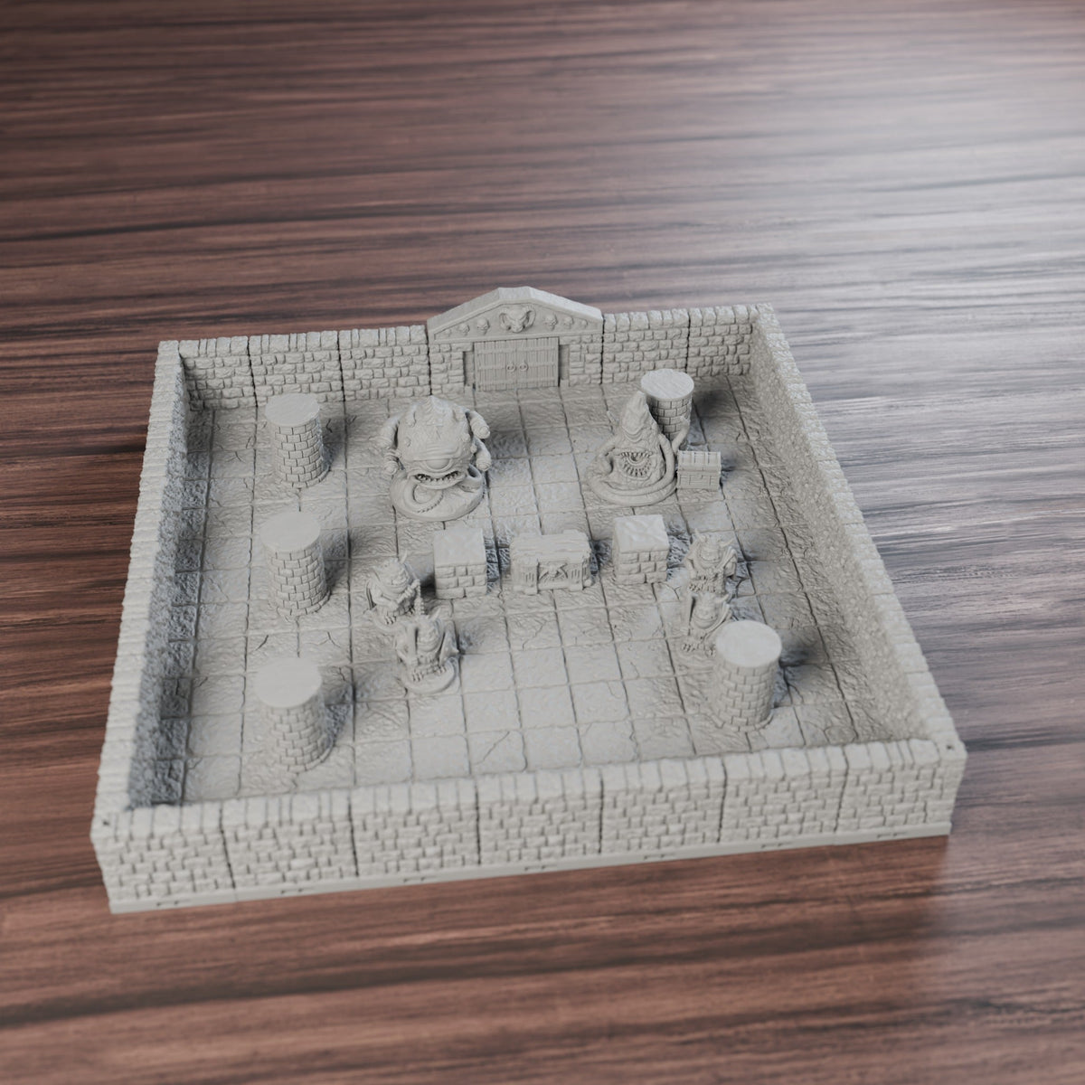 Boss Arena 10x10 Open Dungeon Room – Dragonlock 28mm