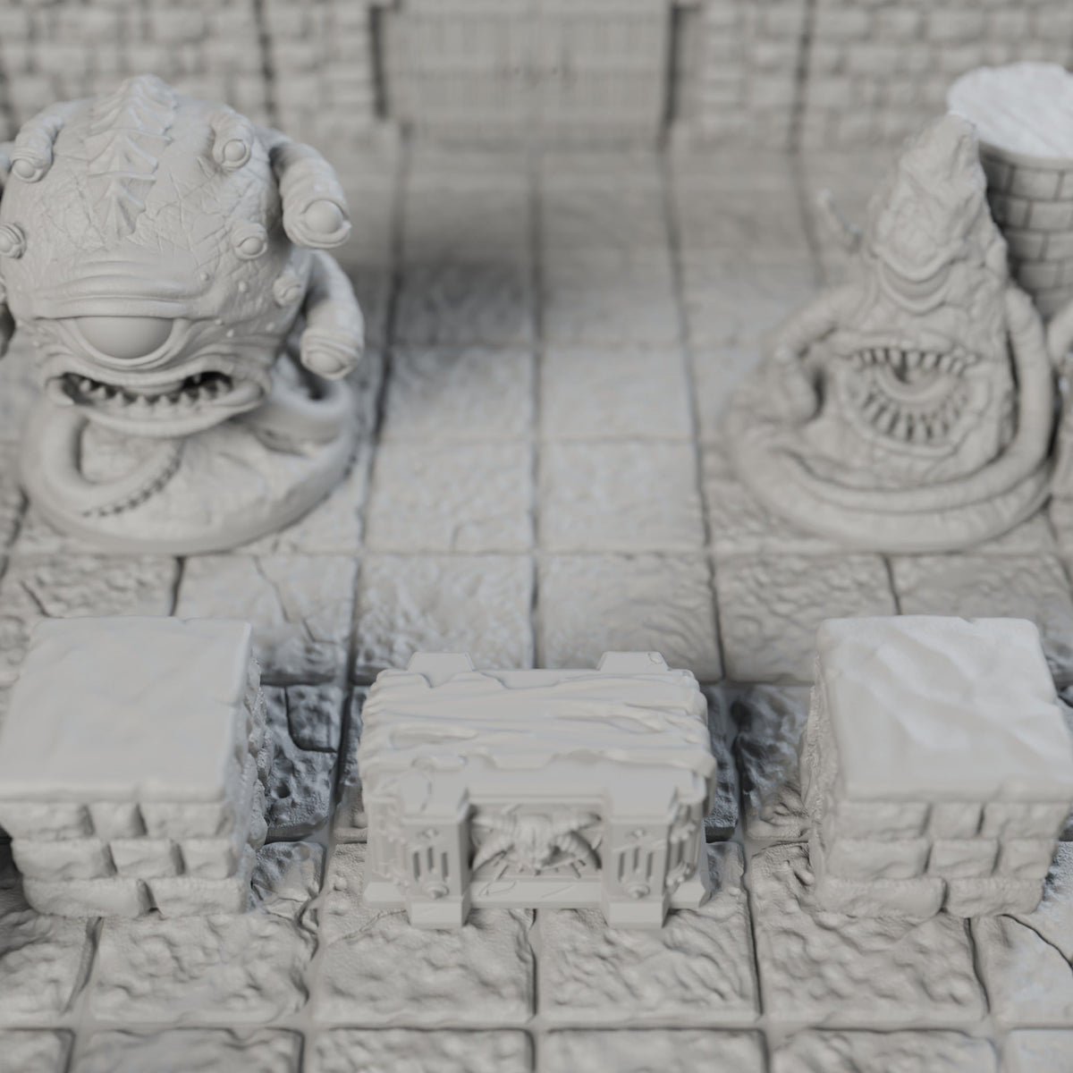 Boss Arena 10x10 Open Dungeon Room – Dragonlock 28mm