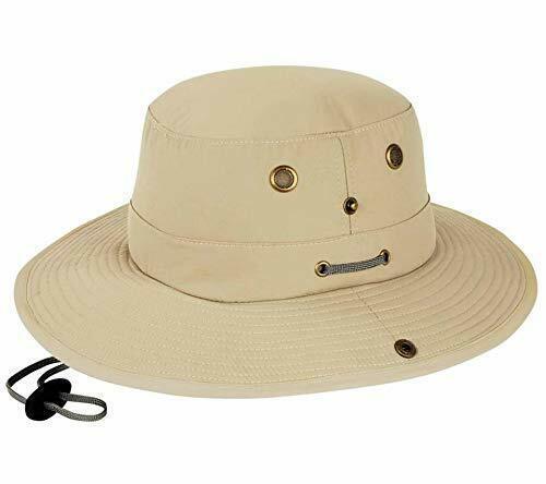 Misty Mountain Canvas Bosun Sun Hats with Snap Sides & Floating Brim Navy S