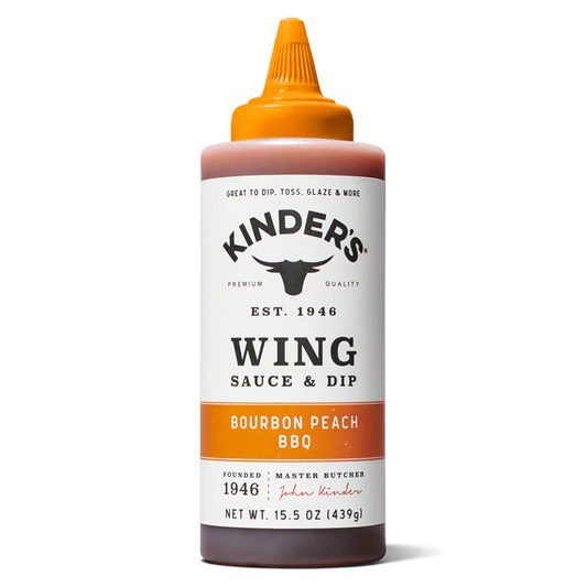 Kinder's Bourbon Peach BBQ Wing Sauce