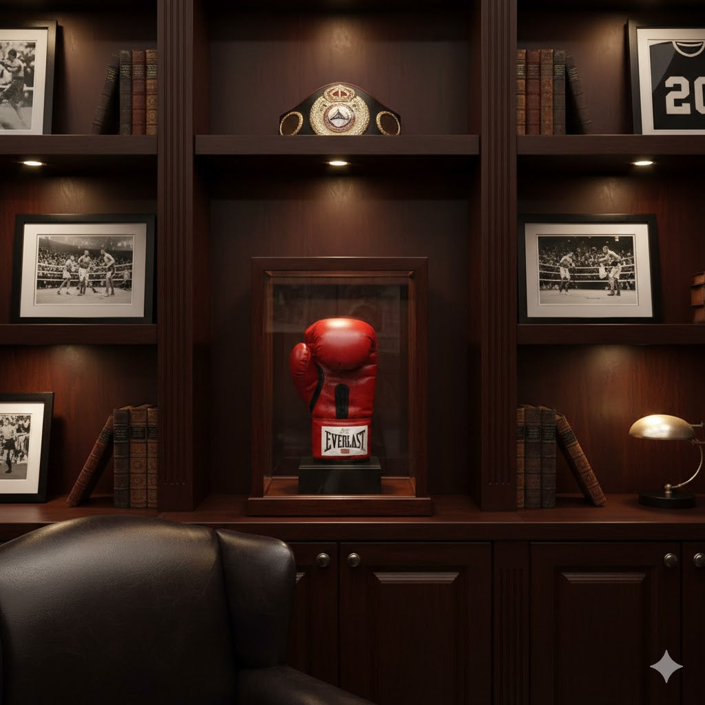 MIKE TYSON AUTOGRAPHED LEFT-HAND BOXING GLOVE – SIGNED COLLECTIBLE FOR LEGENDARY FIGHT FANS AND MEMORABILIA COLLECTORS