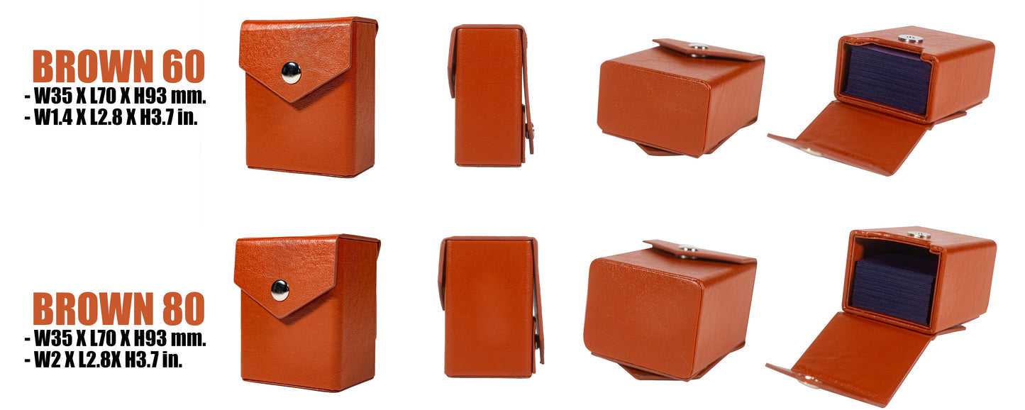 Yusei's Deck Box Replica + Belt Loop - Hard Shell - Faux Leather