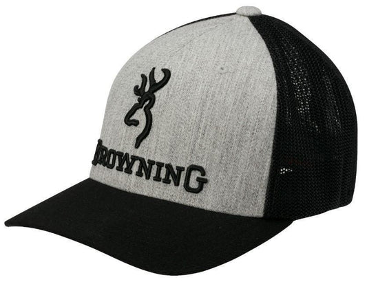 Browning Branded Heather/Black Cap - Flexfit