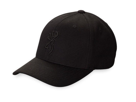 Browning Coronado Pique Cap With Buckmark - Black