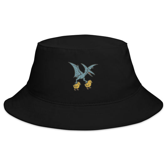 Chickasaurous Pteropoultry Bucket Hat