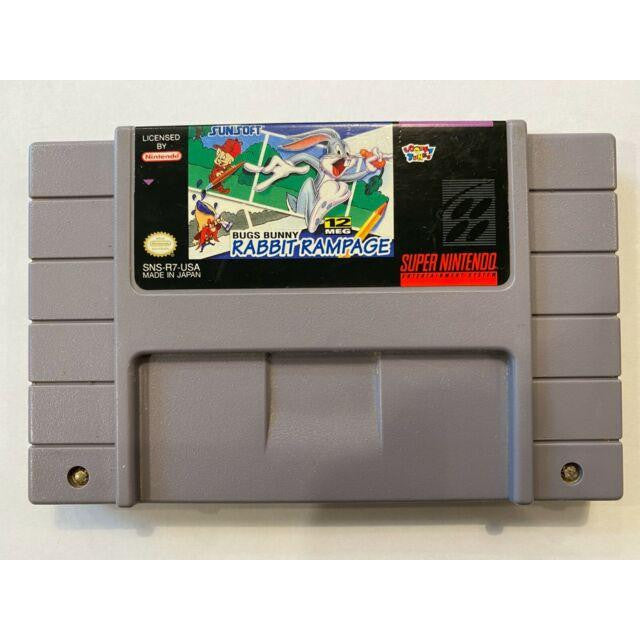 Bugs Bunny Rabbit Rampage (SNES)