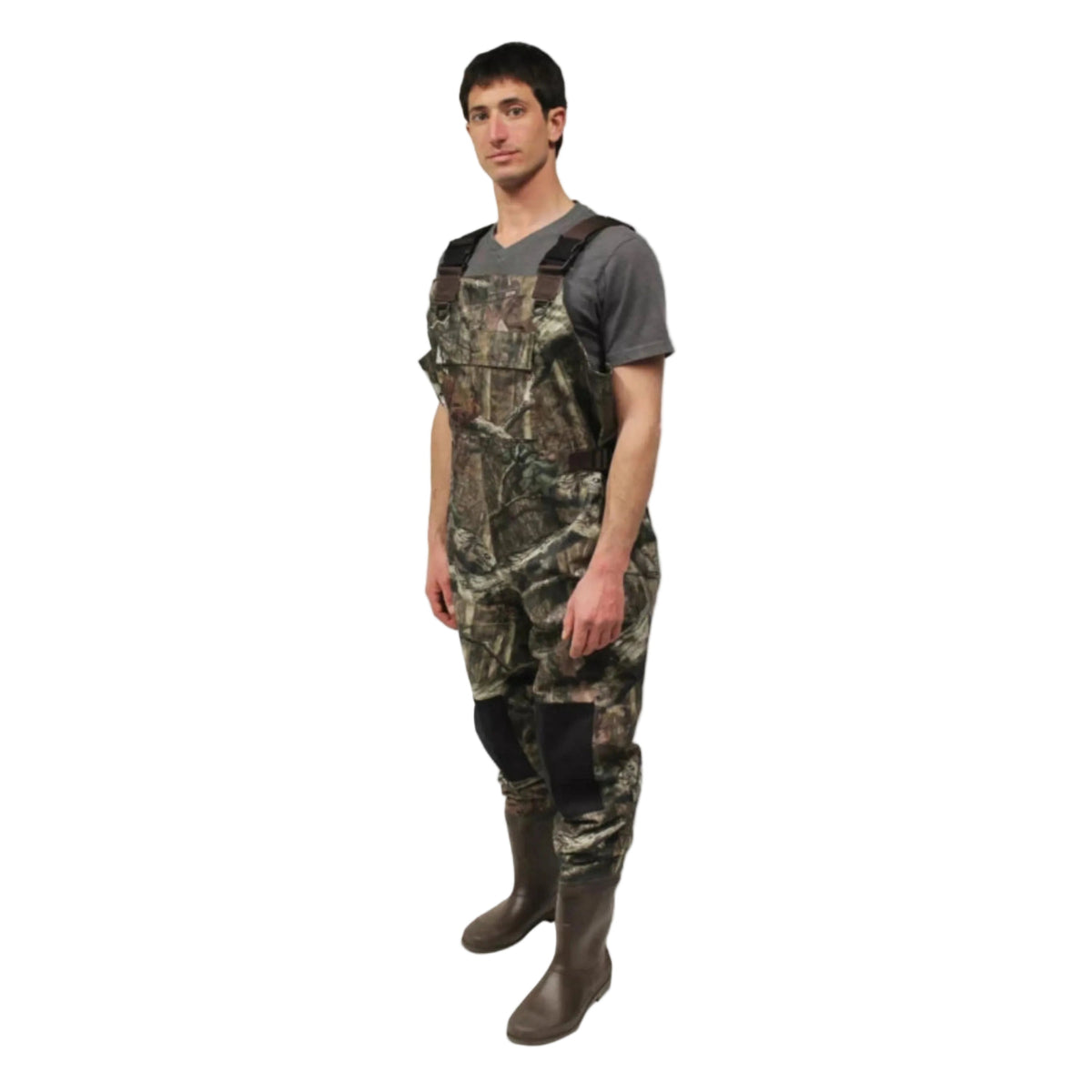 Bushline Outdoor Insulated Camo Chest Waders in Mossy Oak Print Sizes 9 & 12 US
