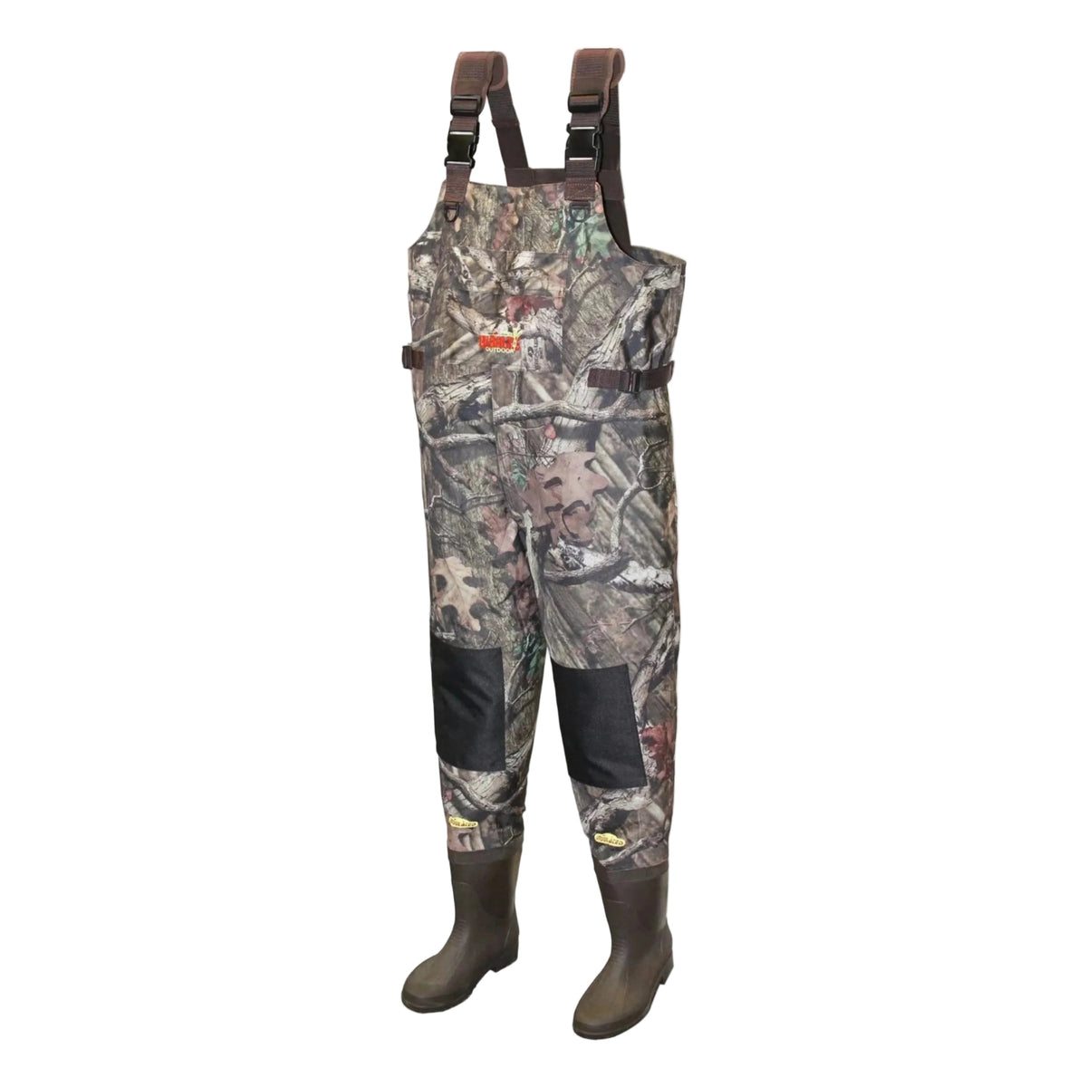 Bushline Outdoor Insulated Camo Chest Waders in Mossy Oak Print Sizes 9 & 12 US