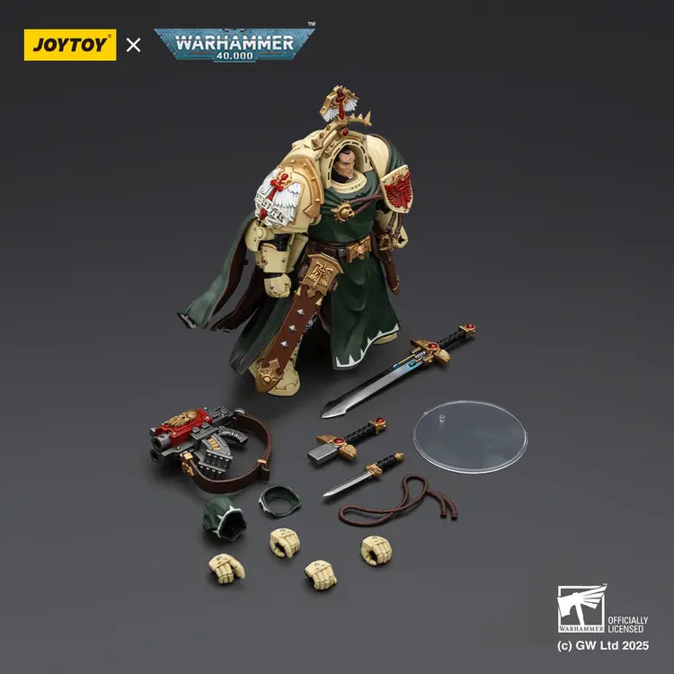 JOYTOY - Dark Angels Belial, Grand Master of The Deathwing With the Sword of Silence and Storm Bolter (PRE-ORDER ELEASE PENDING)