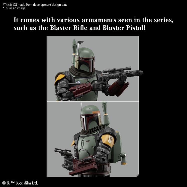 The Mandalorian Boba Fett 1/12 Scale Model Kit