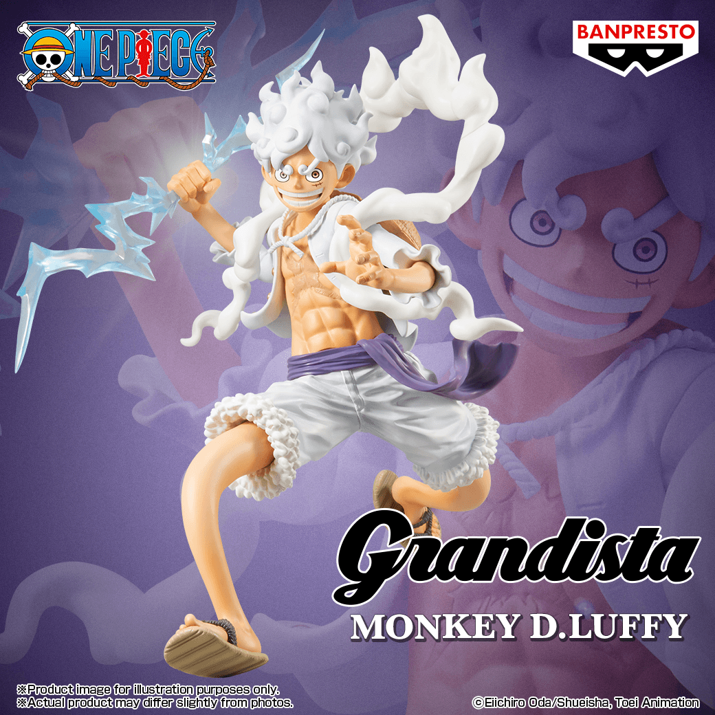 One Piece Grandista Monkey D. Luffy Gear 5 Special Edition Figure