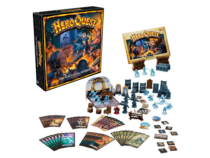 Avalon Hill Heroquest The Mage of the Mirror Quest Pack