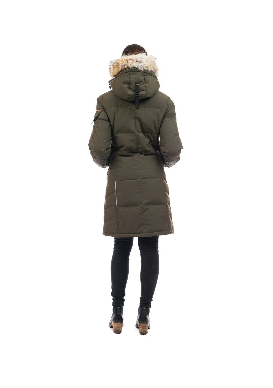 Outdoor Survival Canada Women's Siku -40 Down Parka, Alpine Moss, Large - ON DISPLAY