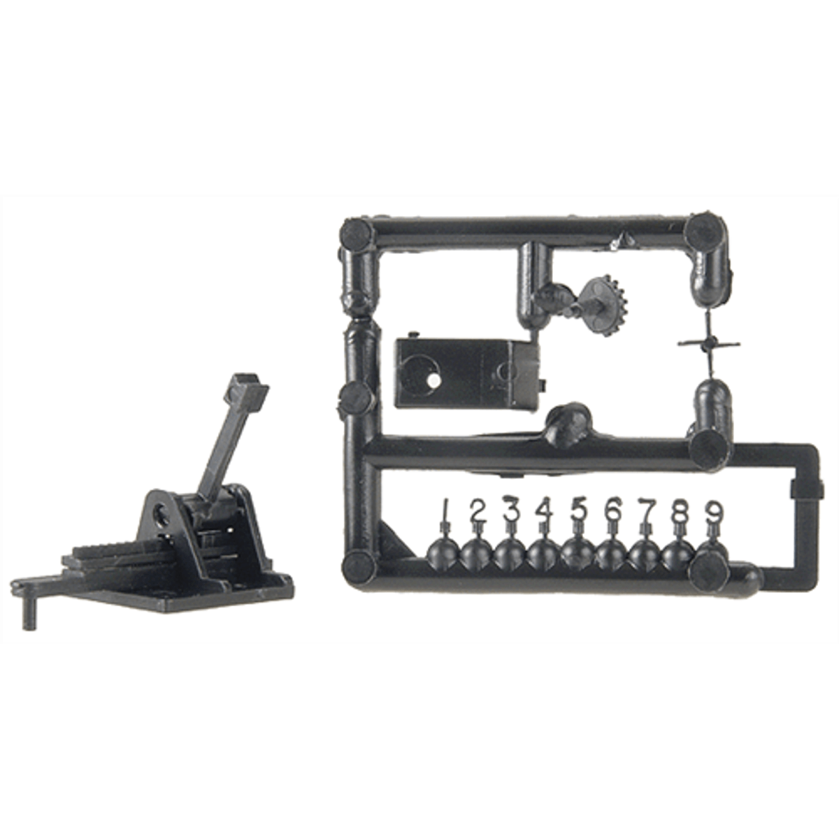 Caboose Industries 210S Operating Ground Throw Sprung .190" Travel Includes Targets NIB