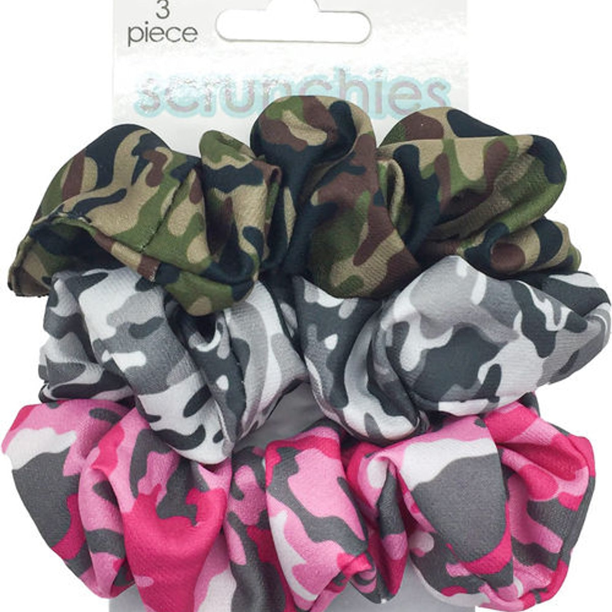 Camo 3pk Scrunchies