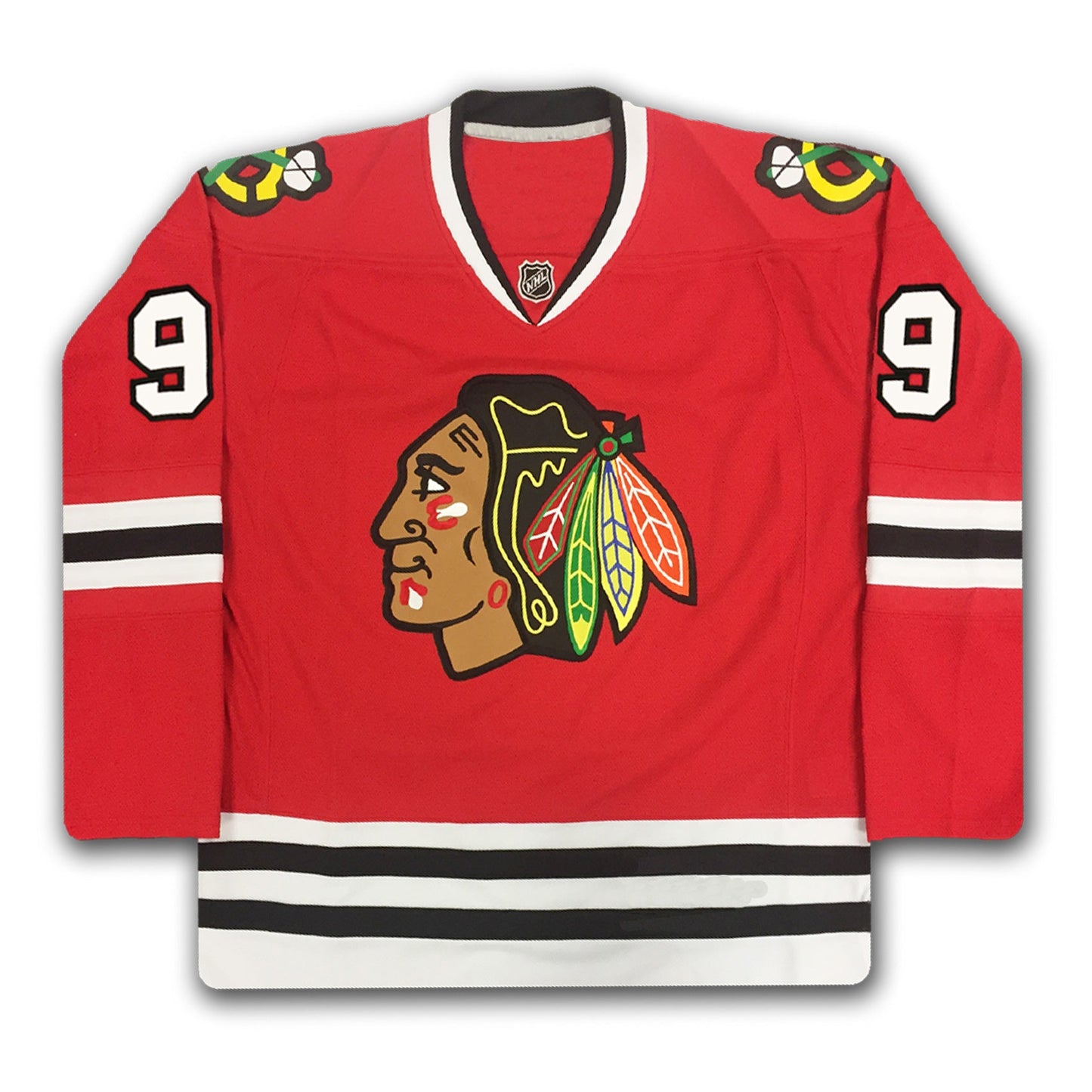 BOBBY HULL CHICAGO BLACKHAWKS CAREER JERSEY – AUTOGRAPHED LIMITED EDITION #9 OF 399 (SIZE L OR XL) – AUTHENTIC NHL MEMORABILIA