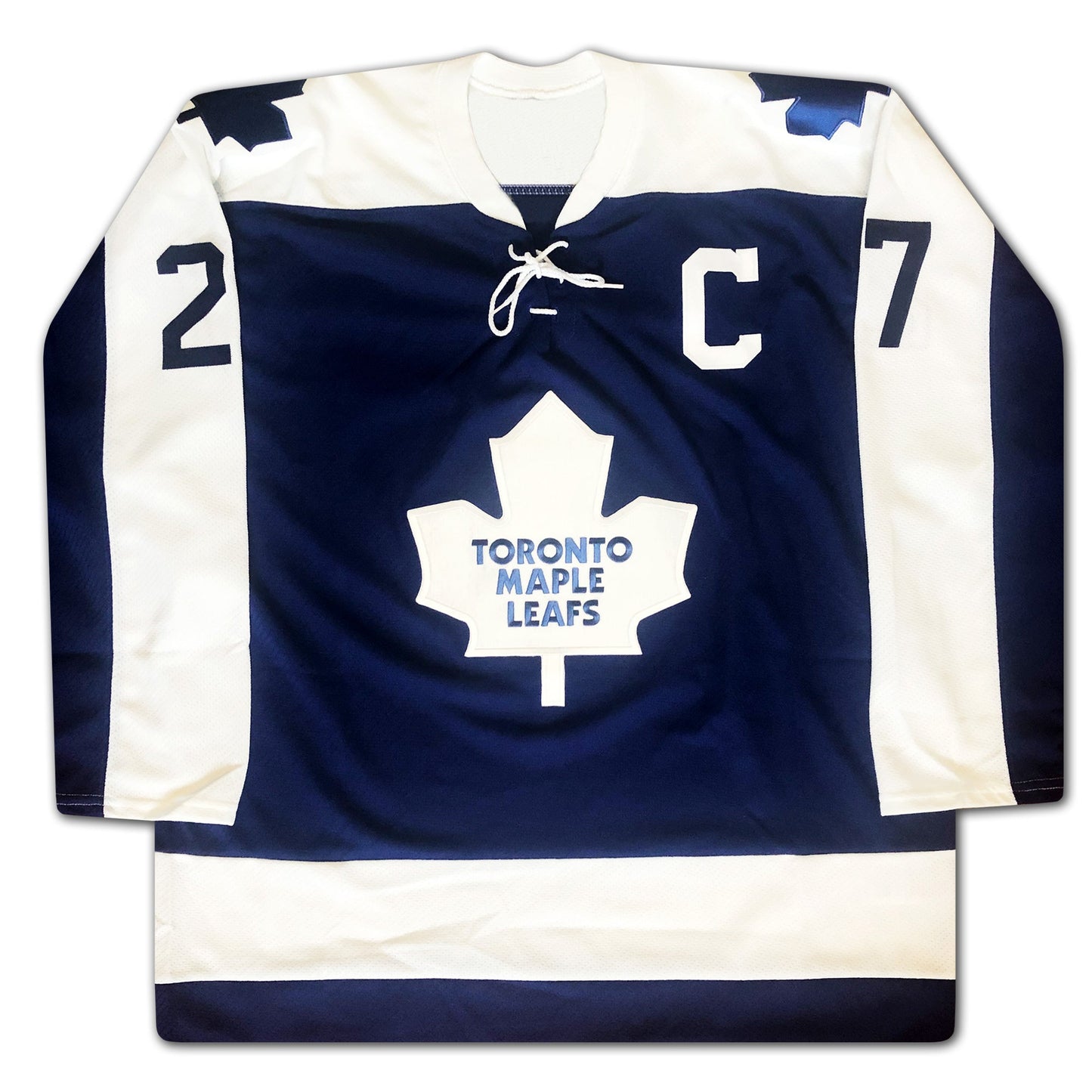DARRYL SITTLER TORONTO MAPLE LEAFS CAREER JERSEY – AUTOGRAPHED COLLECTIBLE – LIMITED EDITION /199 – OFFICIAL NHL HOCKEY MEMORABILIA (SIZE L OR XL)