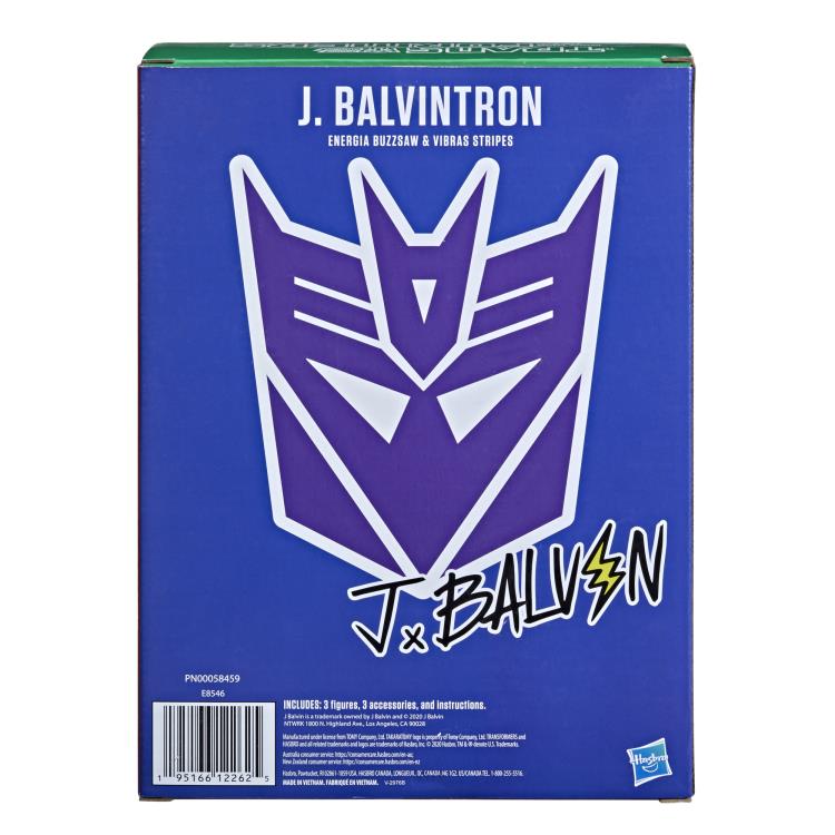 Transformers x J. Balvin Voyager J. Balvitron Exclusive Figure