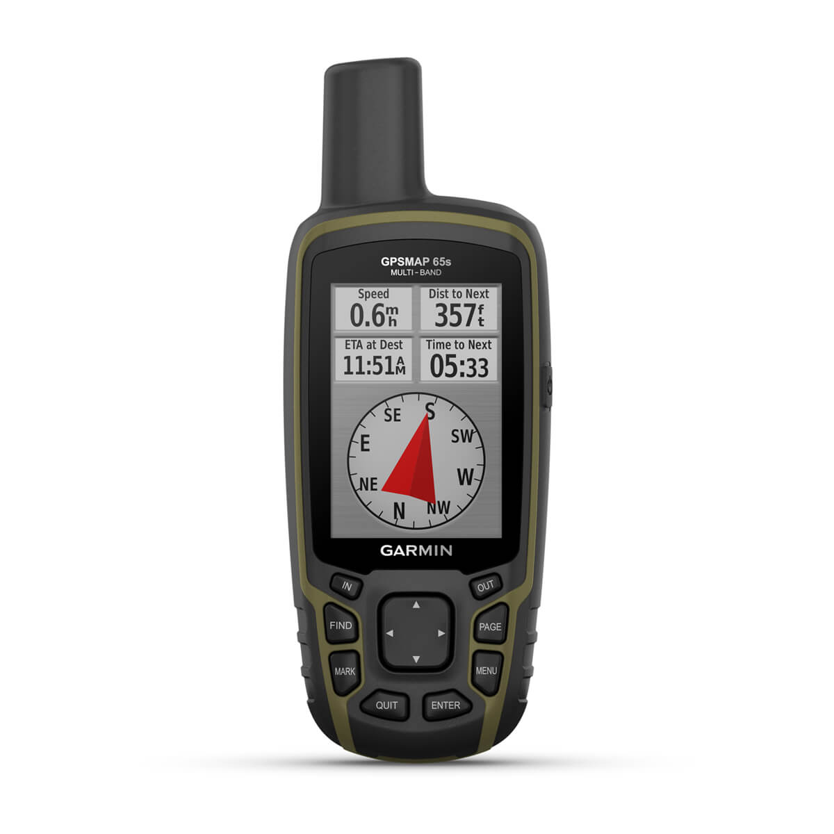 GPSMAP® 65s GPS Handheld with Sensors