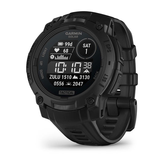 Garmin Instinct 3 45mm Solar Tactical Edition GPS Watch Black