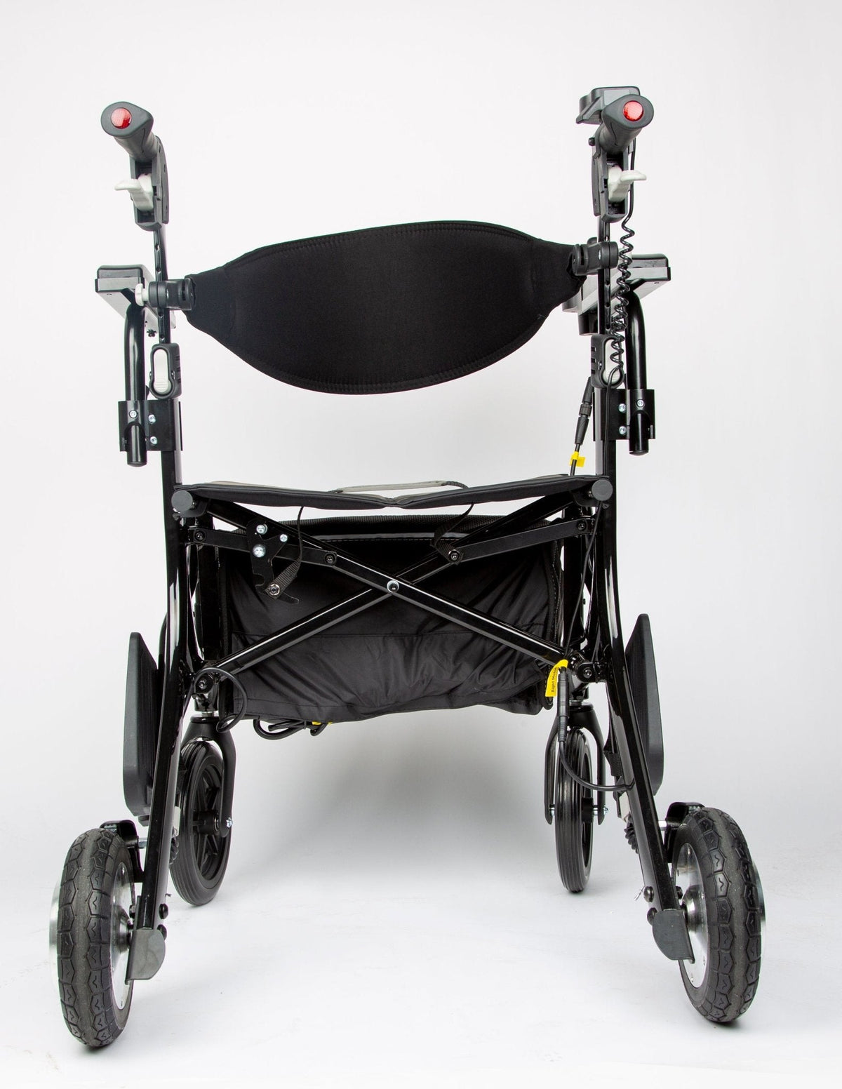 EZee Life CH4077 Folding Electric Rollator with Seat | 4-in-1 Power Assist Walker Canada