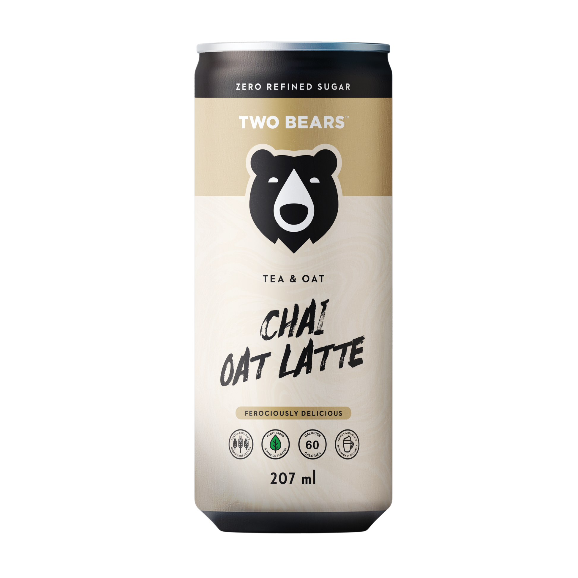 Frothed Chai Tea Oat Latte (12 x six packs = 72 cans)