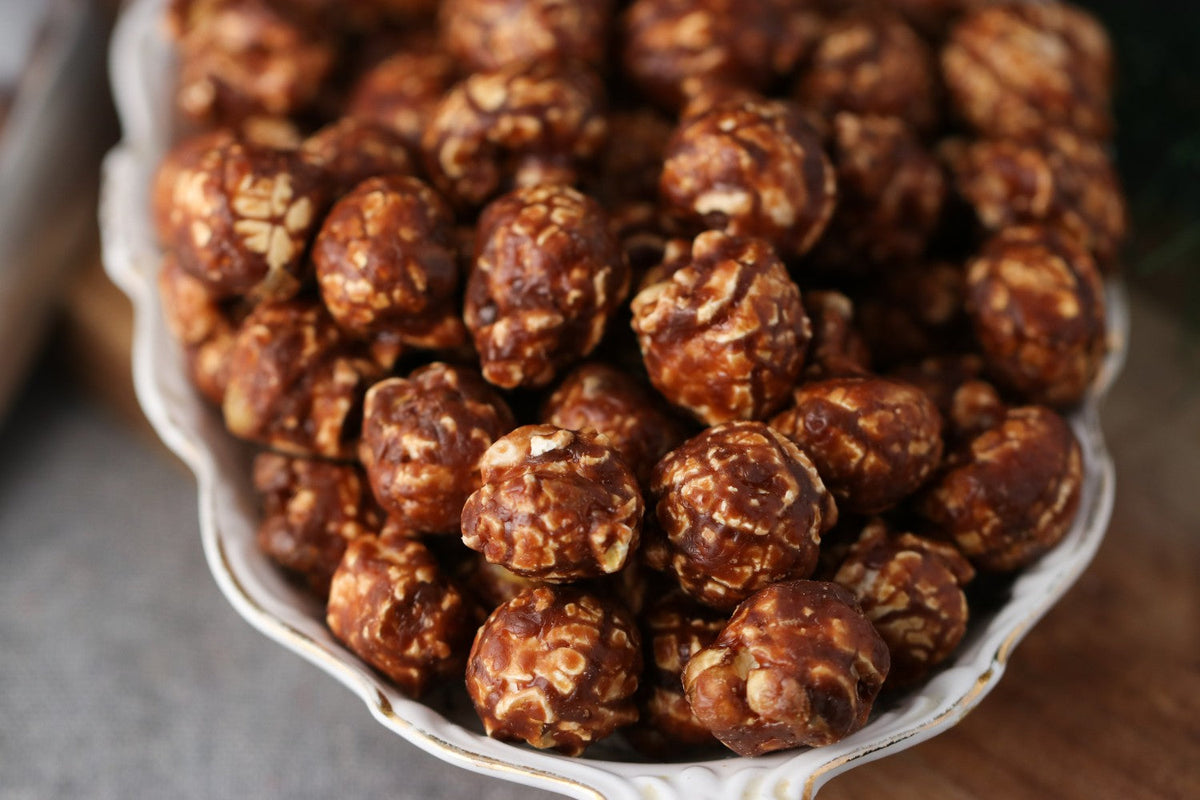 Choco Peanut Crunch Popcorn