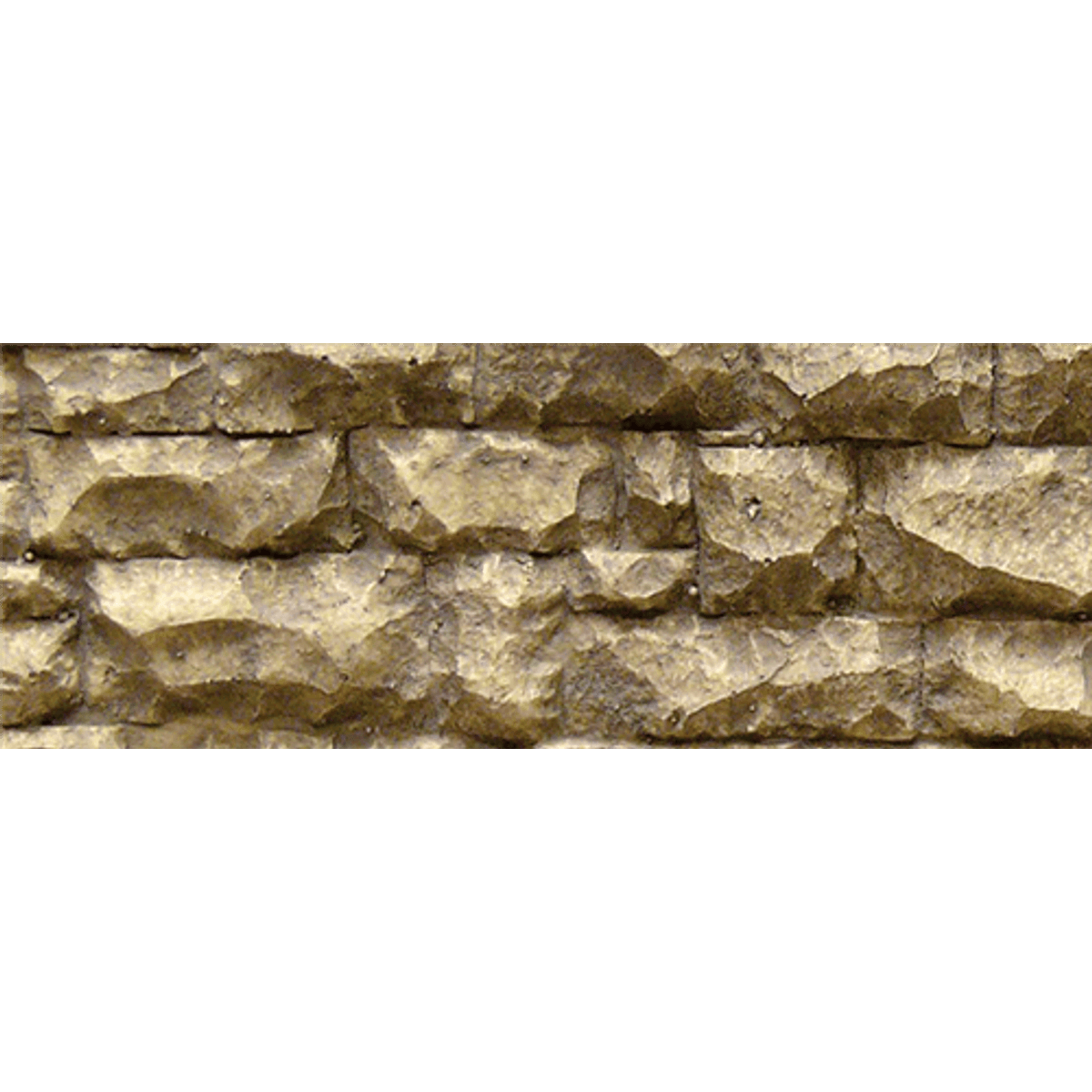 Chooch Enterprises #8254 HO / O Flexible Random Stone Wall w/ Self-Adhesive Backing Large Stones NIB