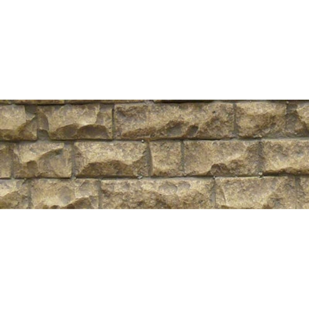 Chooch Enterprises #8262 HO / O Flexible Random Stone Wall w/ Self-Adhesive Backing Medium Stones NIB