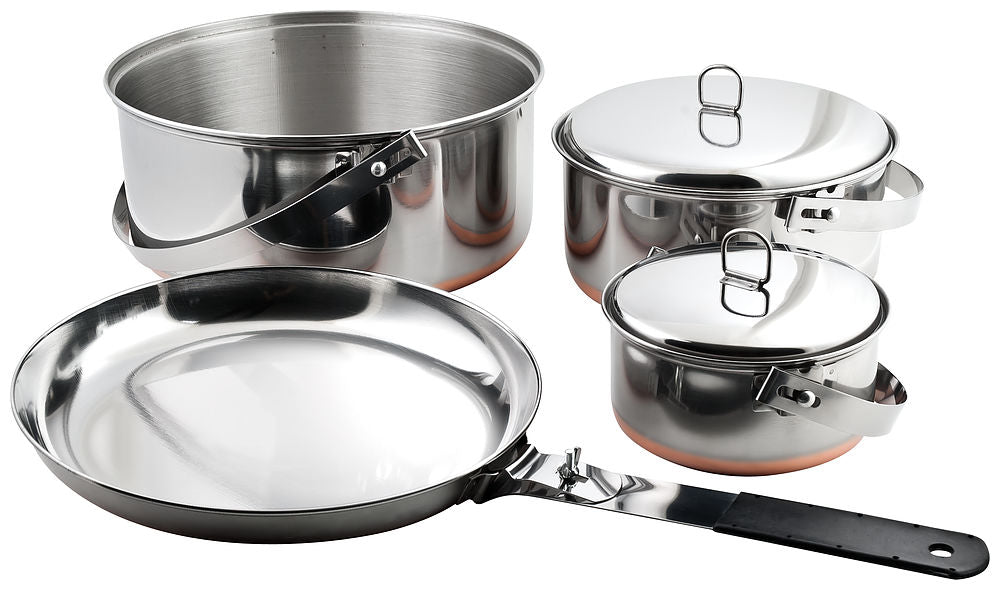 Chinook Ridgeline Stainless Steel Camp Cooksets