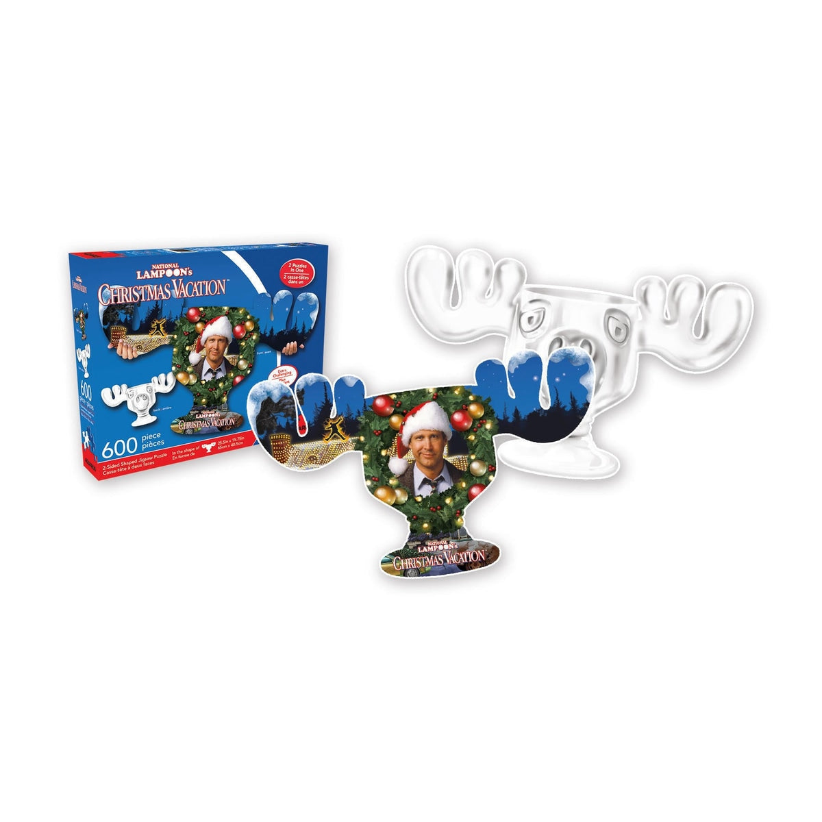 Christmas Vacation Clark & Moose Mug 600Pc Puzzle