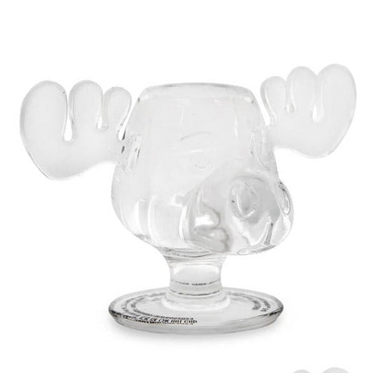 Christmas Vacation Griswold Clear Plastic Moose Mug Mini-Glass (1.5oz)