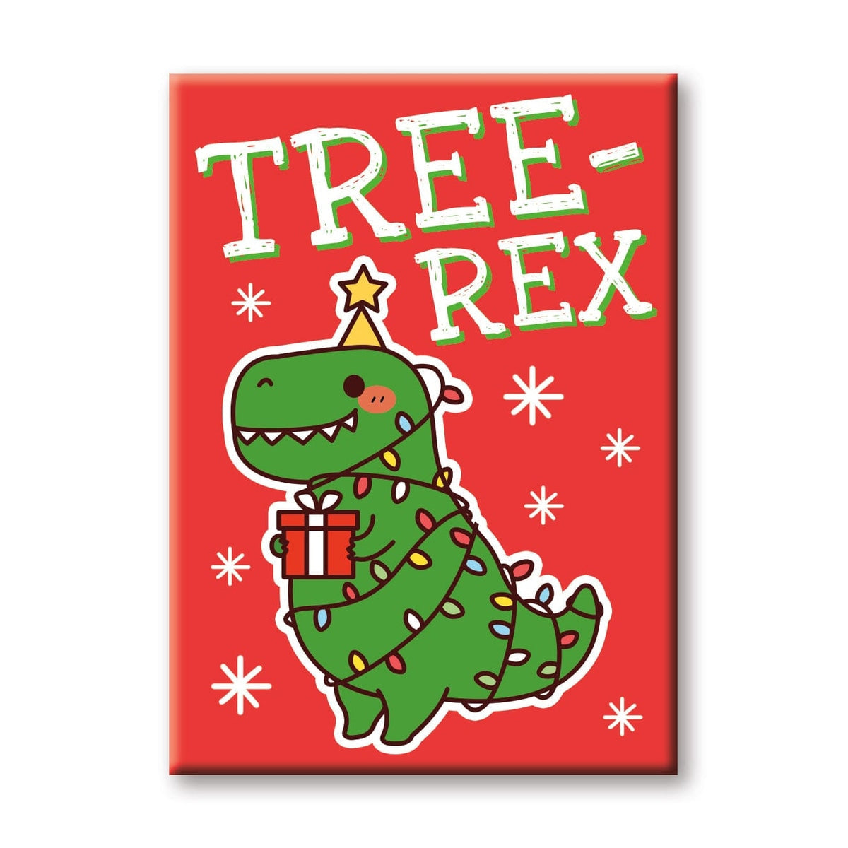 Chrsitmas Tree Rex Magnet
